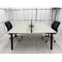 2 Kişilik Çoklu Çalışma Masası Workstation Masa (Nurus Tablalı) - M4705