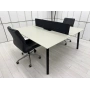 2 Kişilik Çoklu Çalışma Masası Workstation Masa (Nurus Tablalı) - M4705
