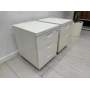 3 Çekmeceli Metal Beyaz Keson - M3021