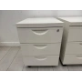 3 Çekmeceli Metal Beyaz Keson - M3021