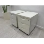 3 Çekmeceli Metal Beyaz Keson - M3021