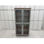4 Kapaklı Buz Camlı Ofis Dolabı Klasör Dolabı - M4187