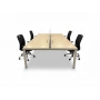 4 Kişilik Çoklu Çalışma Masası Workstation