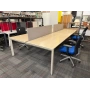 4 Kişilik Çoklu Çalışma Masası Workstation - M3967