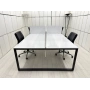 4 Kişilik Çoklu Çalışma Masası Workstation - M4576