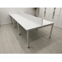 6 Kişilik Beyaz Çoklu Çalışma Masası Workstation