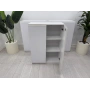 Bürotime 2 Kapaklı Beyaz Dosya Dolabı - Klasör Dolabı - Arşiv Dolabı 110x60x40