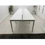 8 Kişilik Beyaz Workstation Çoklu Çalışma Masası