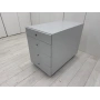 Ahşap Gri 4 Çekmeceli Uzun Keson - M3374