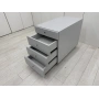 Ahşap Gri 4 Çekmeceli Uzun Keson - M3374