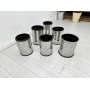 Arımetal Metal Çöp Kovası Paslanmaz Çöp Kovası