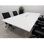Beyaz Dataportlu 10 Kişilik Toplantı Masası