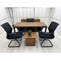 Ceviz Ofis Çalışma Masası Takımı - M4467