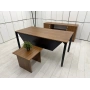 Ceviz Ofis Çalışma Masası Takımı - M4467