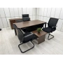 Ceviz Ofis Çalışma Masası Takımı - M4468