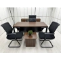 Ceviz Ofis Çalışma Masası Takımı - M4468