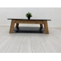 Dekoratif Antrasit Çift Katlı Orta Sehpa - M4596