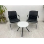 Deri Misafir Bekleme Koltuğu - Ofis Bekleme Koltuğu - M4530