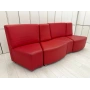Deri Modüler Misafir Bekleme Koltuğu Lobi Koltuğu - M4236