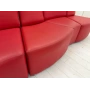 Deri Modüler Misafir Bekleme Koltuğu Lobi Koltuğu - M4236