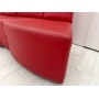 Deri Modüler Misafir Bekleme Koltuğu Lobi Koltuğu - M4236