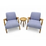 Hamm Design Masif Lila Berjer Bekleme Koltuğu - M2696