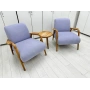 Hamm Design Masif Lila Berjer Bekleme Koltuğu - M2696