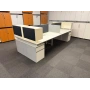 Koleksiyon 4 Lü Çoklu Çalışma Masası Workstation