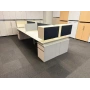 Koleksiyon 4 Lü Çoklu Çalışma Masası Workstation - M4573