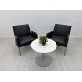 KOLEKSİYON GERÇEK DERİ MİSAFİR BEKLEME KOLTUĞU - M4584