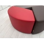 Koleksiyon Marka Deri Dilim Puf Yuvarlak Bekleme - M4535