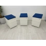 Nurus 2 Çekmeceli Metal Puflu Keson - M4074