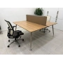 Nurus 2 Kişilik Çoklu Çalışma Masası Workstation - M4299