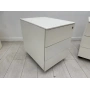 NURUS 3 ÇEKMECELİ METAL BEYAZ KESON - M3010