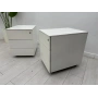 NURUS 3 ÇEKMECELİ METAL BEYAZ KESON - M3010
