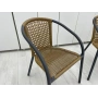 Rattan Balkon Bahçe Sandalyesi Dış Mekan Sandalye