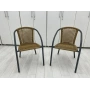 Rattan Balkon Bahçe Sandalyesi Dış Mekan Sandalye - M2576