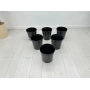 Siyah Metal Çöp Kovası - M2219