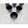 Siyah Metal Çöp Kovası - M2219