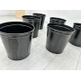 Siyah Metal Çöp Kovası - M2219