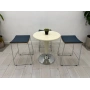 Yükseklik Ayarlı Yuvarlak Bistro Masa - M4520
