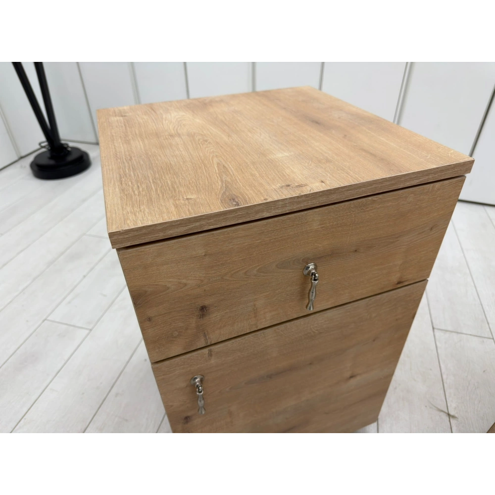 2 Çekmeceli Ahşap Keson