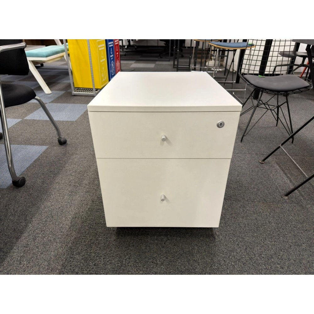 2 Çekmeceli Ofis Beyaz Keson ST 6 Ad