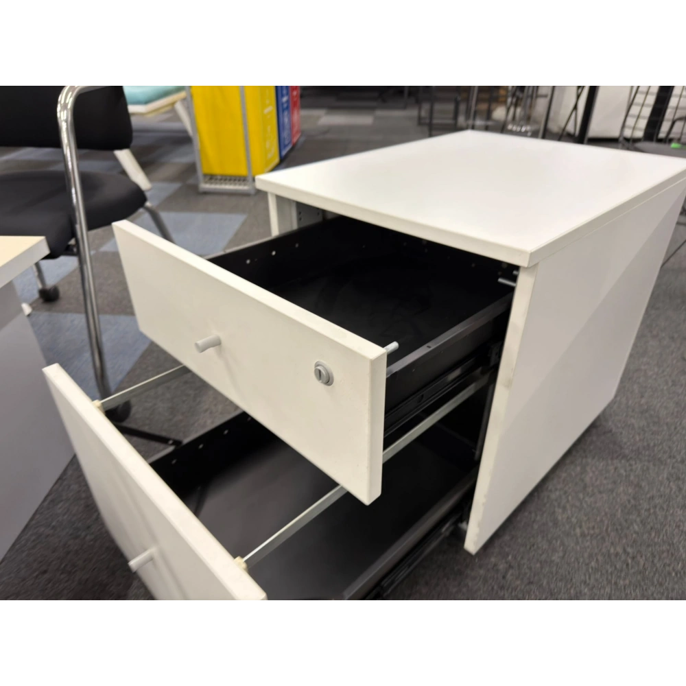 2 Çekmeceli Ofis Beyaz Keson ST 6 Ad