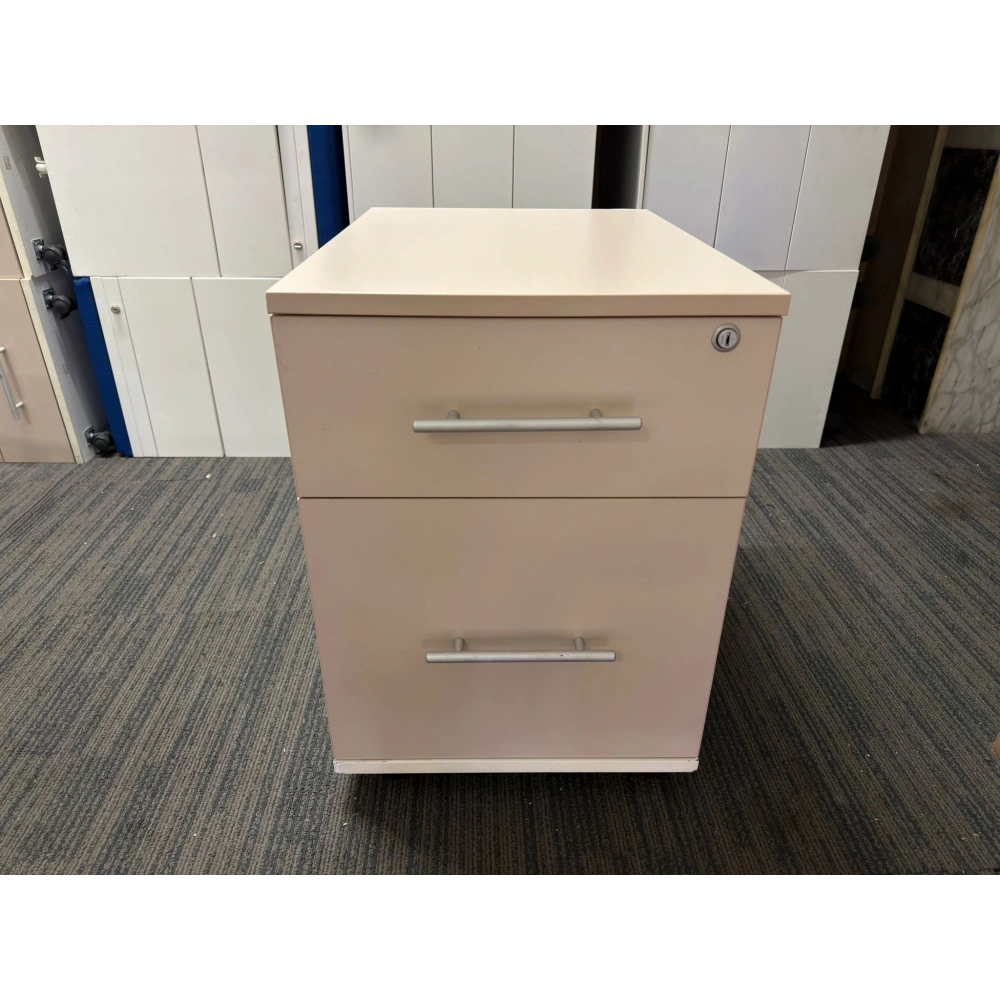 2 Çekmeceli Ofis Krem Keson ST 3 Ad