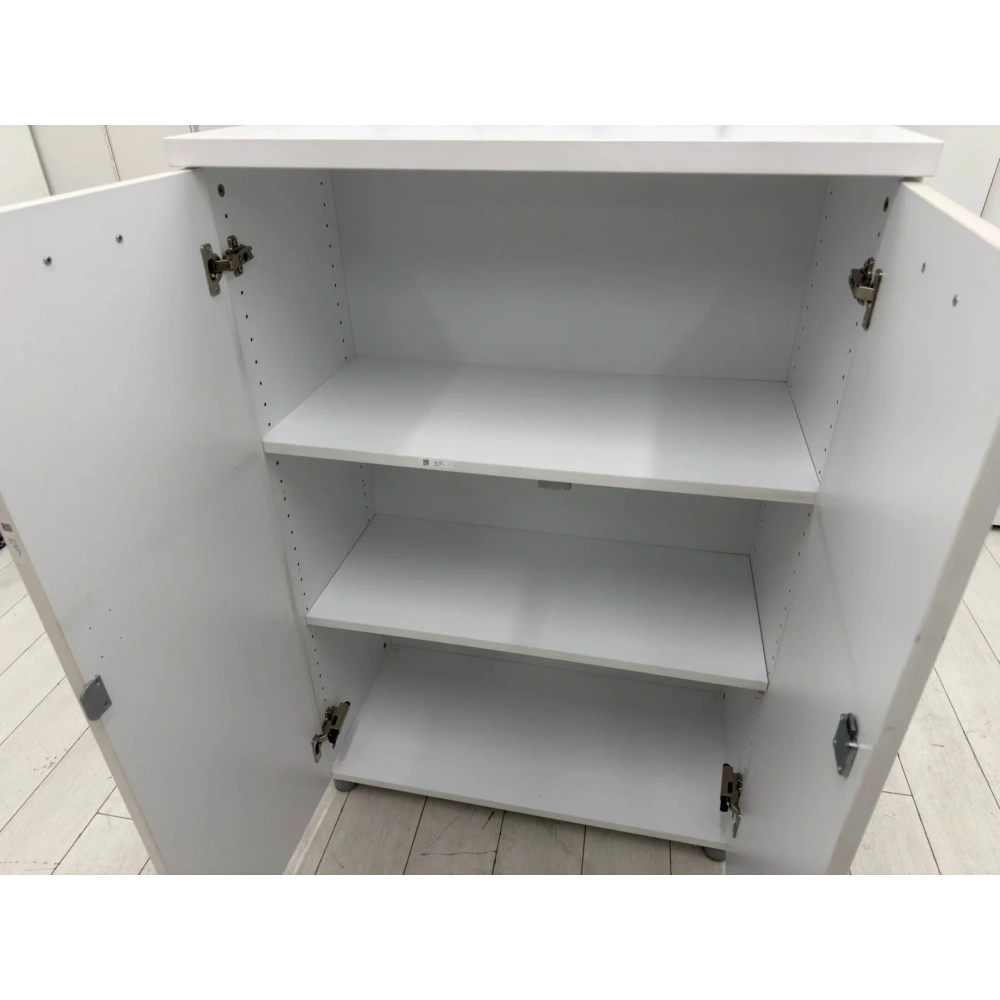 2 Kapaklı Beyaz Dosya Dolabı - Arşiv Dolabı - Klasör Dolabı - M4336