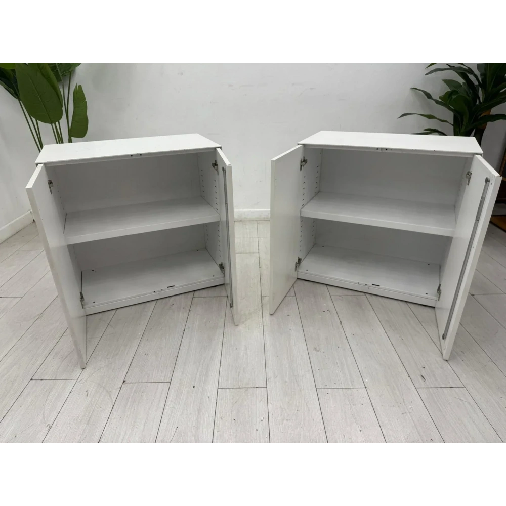 2 Kapaklı Nurus Metal Raflı Dosya Dolabı - Arşiv Dolabı - Klasör Dolabı
