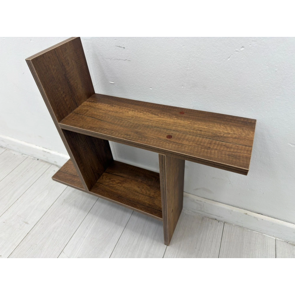 2 Katlı Duvar Rafı Asma Rafı Kitaplık Raf