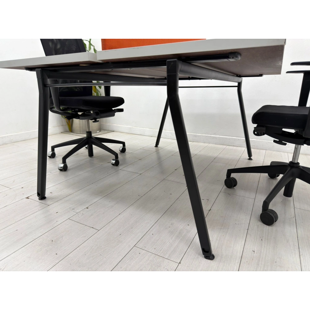 2 Kişilik Çoklu Çalışma Masası Workstation