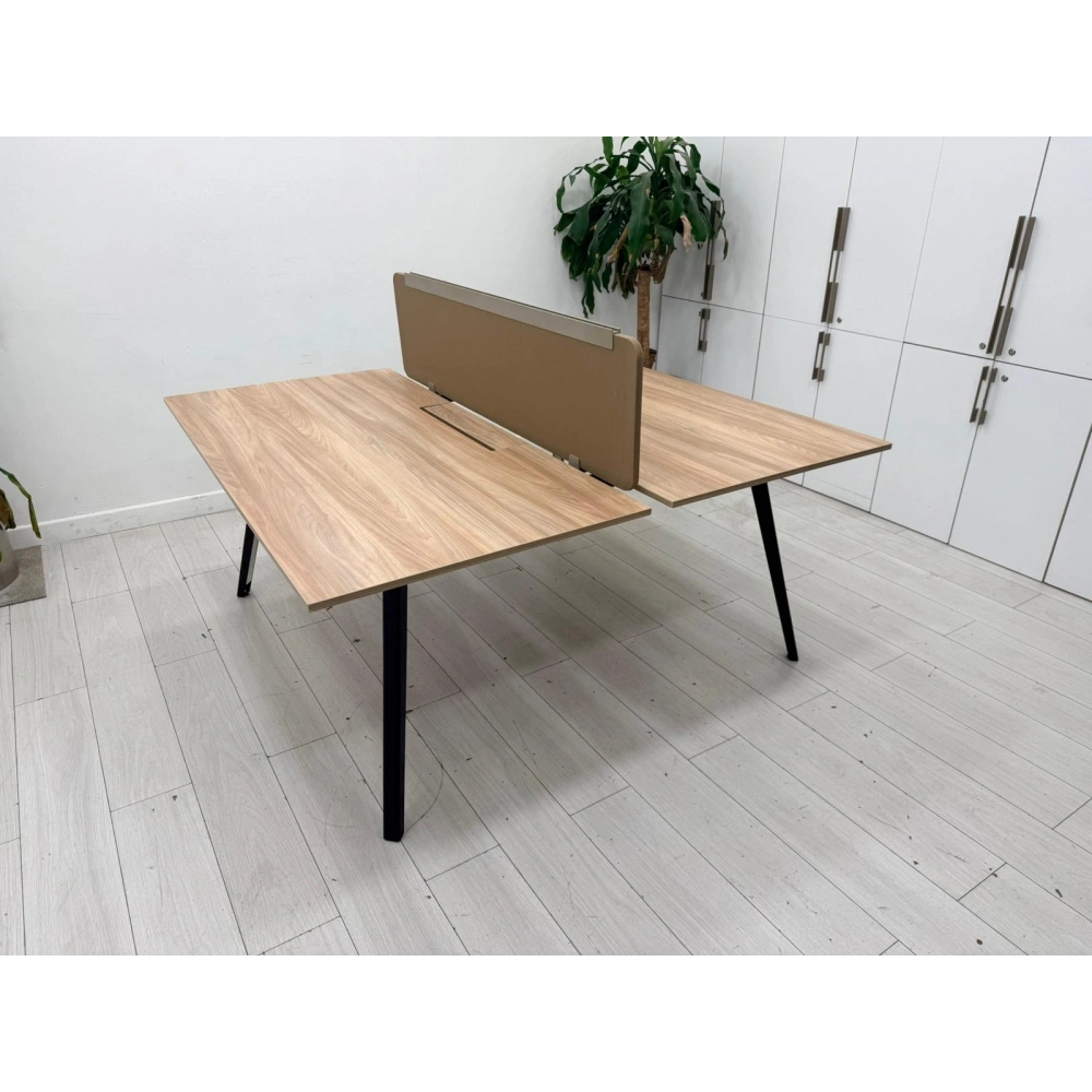 2 Kişilik Çoklu Çalışma Masası Workstation